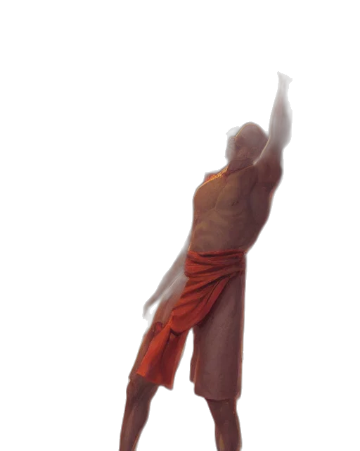 staff, sword, weapon, dress, concept art, 3d render, photorealistic, fantasy art transparent PNG cut-out