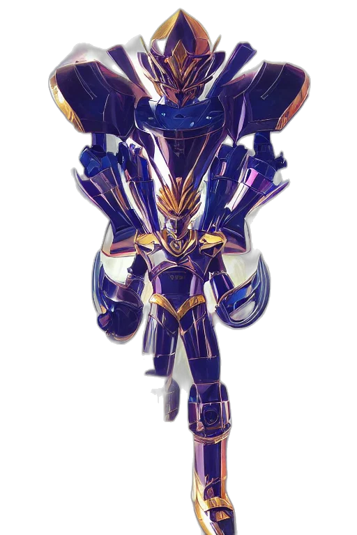 robot, weapon, mask, sword, concept art, 3d render, fantasy art, pixel art transparent PNG cut-out