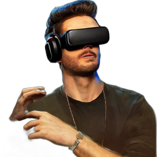 staff, face, mask, cyberpunk transparent PNG cut-out