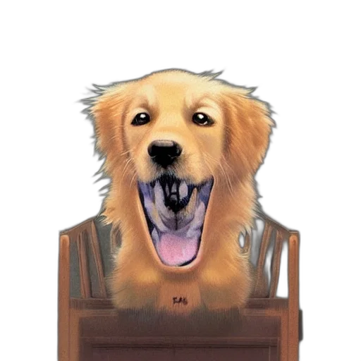 furniture, animal, face, staff transparent PNG cut-out
