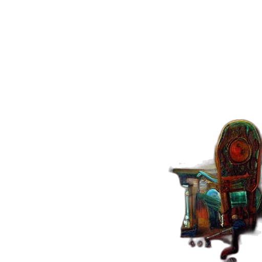 robot, furniture, weapon, creature transparent PNG cut-out