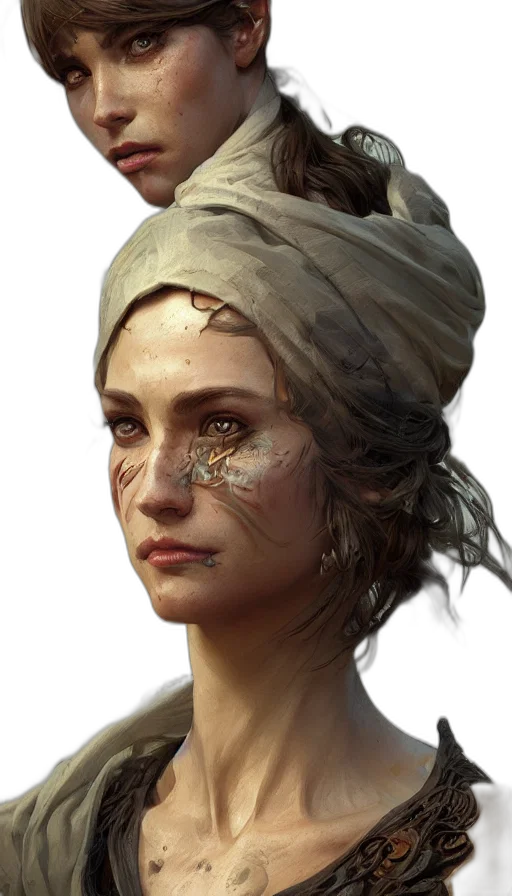 face, crown, hat, staff transparent PNG cut-out