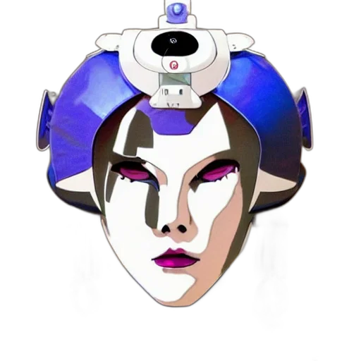 mask, robot, jewelry, crown transparent PNG cut-out