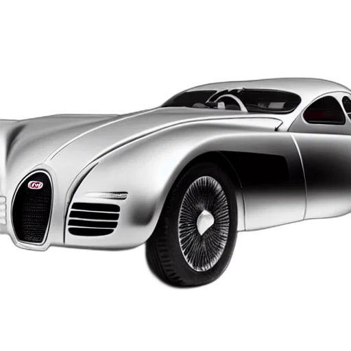 car, 3d render, concept art, photorealistic, bugatti, type, atlantic, concept transparent PNG cut-out