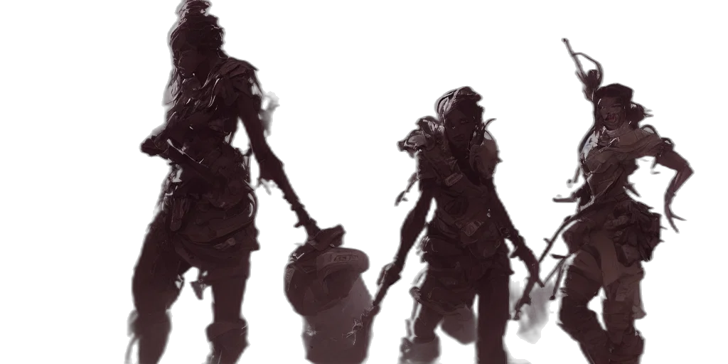 staff, creature, mask, weapon transparent PNG cut-out