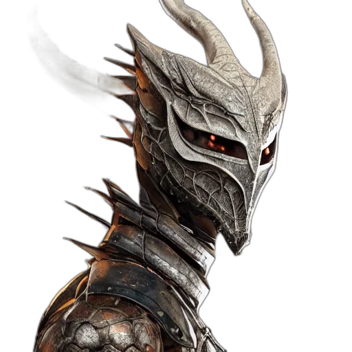 dragon, mask, face, fantasy art transparent PNG cut-out