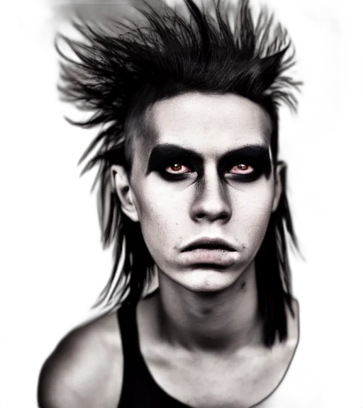 hair, creature, face, mask transparent PNG cut-out