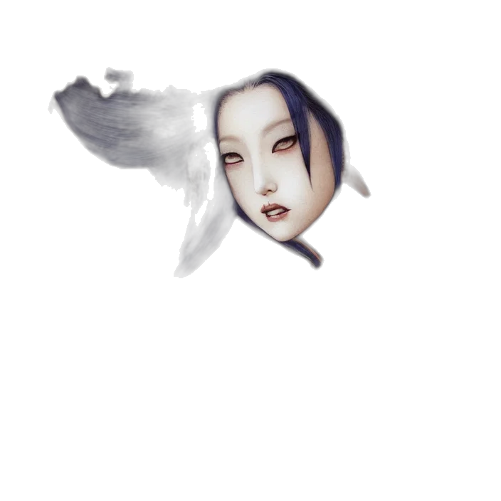 face, mask, creature, robot transparent PNG cut-out