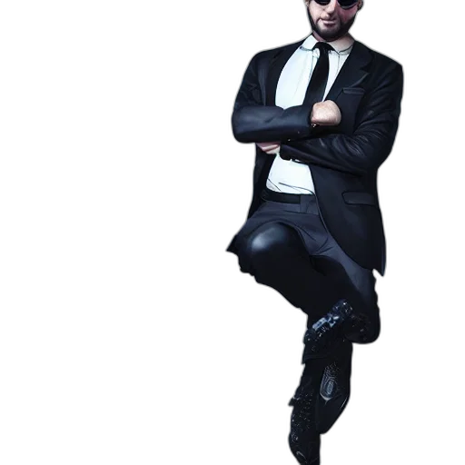 staff, jacket, shoes, umbrella transparent PNG cut-out