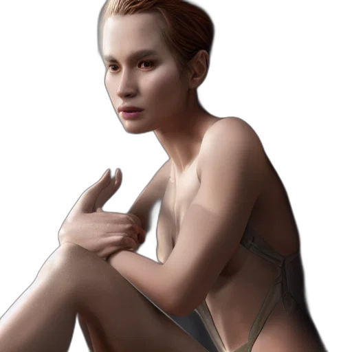dress, robot, jewelry, creature transparent PNG cut-out