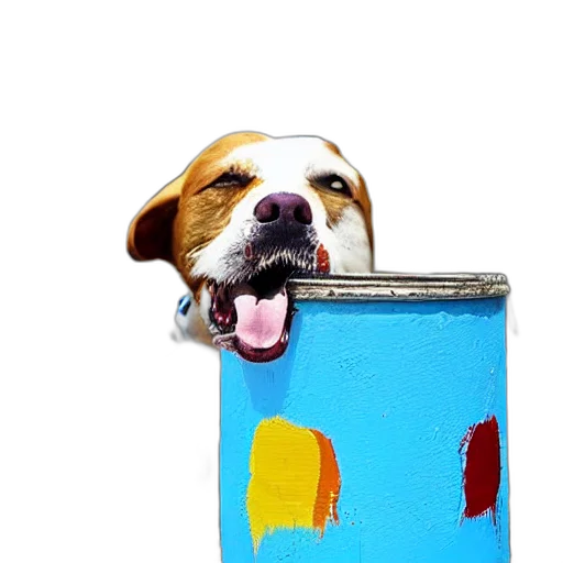 animal, bottle, staff, furniture, photorealistic, oil painting, watercolor, dog transparent PNG cut-out