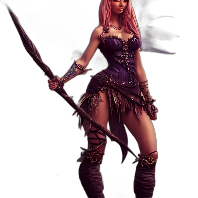 sword, weapon, staff, fantasy art, concept art, comic book art, pixel art, dark transparent PNG cut-out