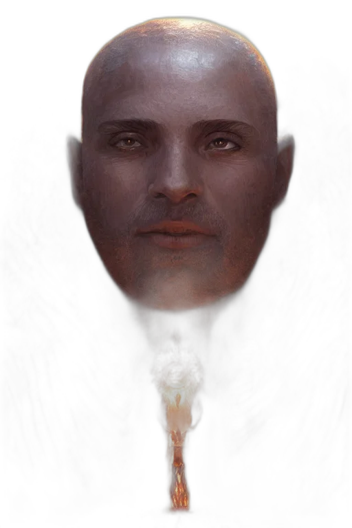 face, mask, creature, hair transparent PNG cut-out