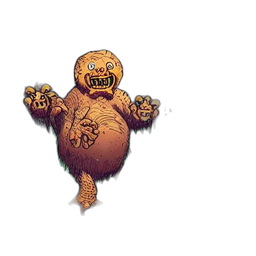 robot, creature, mask, staff transparent PNG cut-out