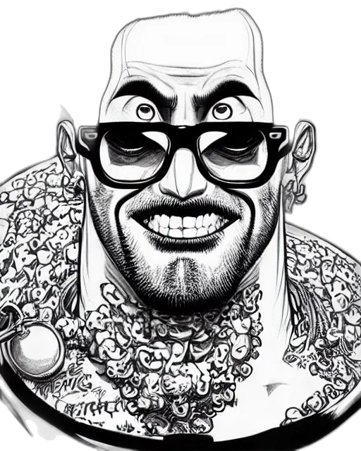 cartoon, comic book art, concept art, photorealistic transparent PNG cut-out