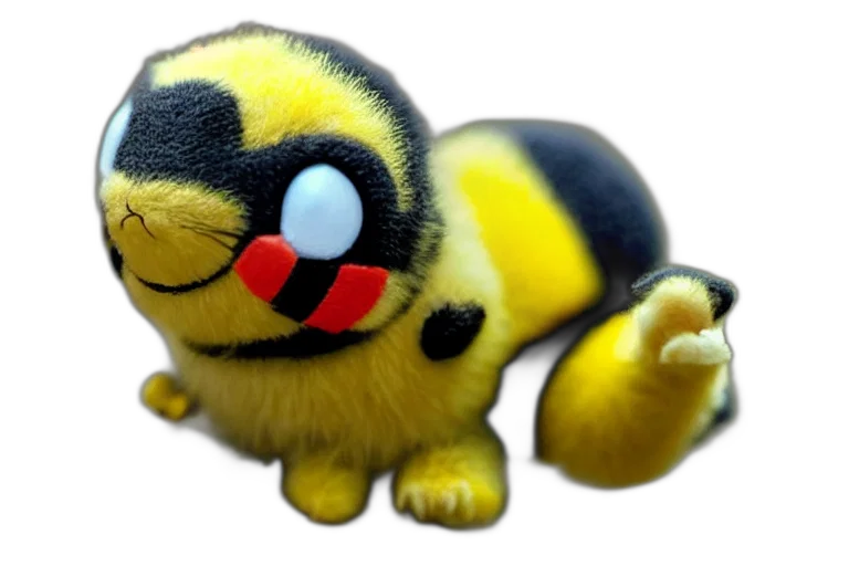 animal, creature, 3d render, real, life, helioptile, pokemon, cute transparent PNG cut-out
