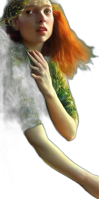 dress, mask, dragon, face, fantasy art, photorealistic, concept art, watercolor transparent PNG cut-out