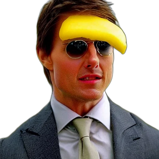 mask, face, hat, jacket, photorealistic, 3d render, tom, cruise transparent PNG cut-out