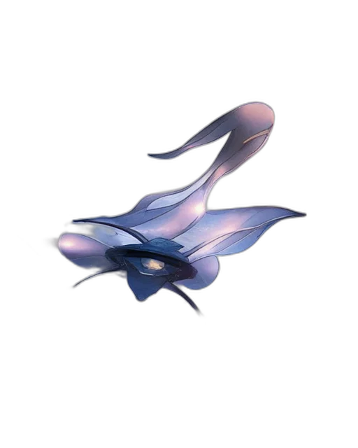 dragon, flower, weapon, sword, concept art, 3d render, fantasy art, vaporwave transparent PNG cut-out