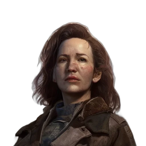 face, jacket, weapon, staff, concept art, photorealistic, fantasy art, comic book art transparent PNG cut-out