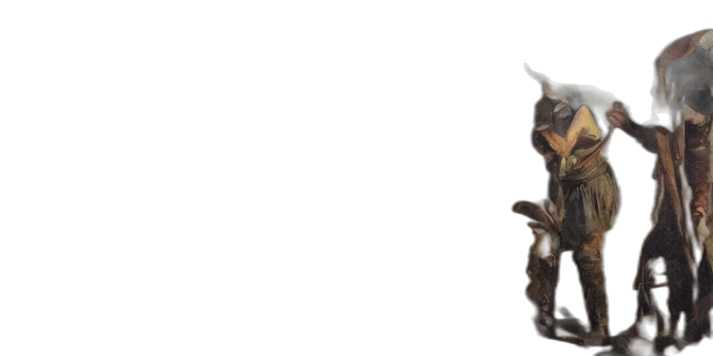 staff, face, crown, mask, pixel art, concept art, cartoon, 3d render transparent PNG cut-out