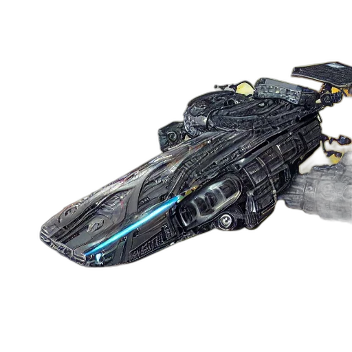 weapon, concept art, 3d render, photorealistic, fantasy art, outer space, cybernetic, spacecraft transparent PNG cut-out