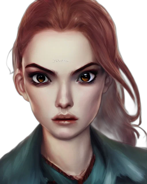 face, jacket, staff, fantasy art, photorealistic, concept art, comic book art, dark transparent PNG cut-out