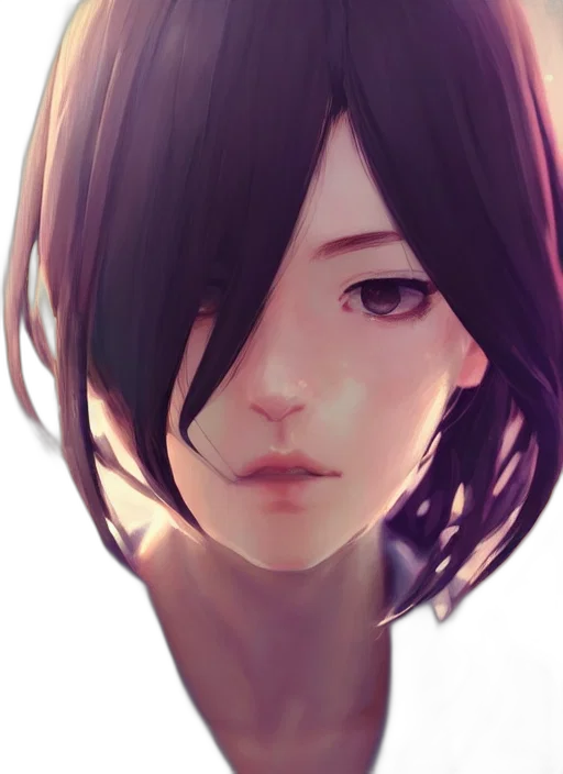 face, mask, crown, robot, photorealistic, anime, concept art, fantasy art transparent PNG cut-out