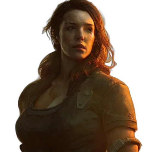 face, dress, weapon, staff, concept art, comic book art, fantasy art, photorealistic transparent PNG cut-out