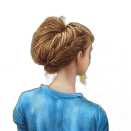 hair, dress, jewelry, face, oil painting, photorealistic, watercolor, concept art transparent PNG cut-out