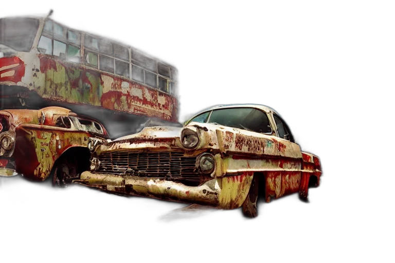 car, weapon, concept art, photorealistic transparent PNG cut-out