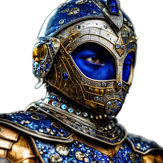 mask, robot, face, jewelry, concept art, fantasy art, 3d render, photorealistic transparent PNG cut-out
