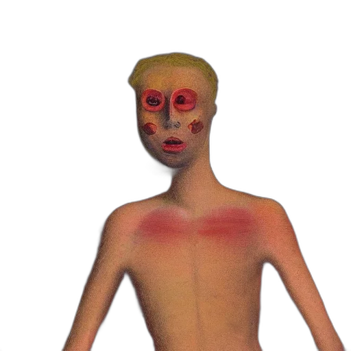 mask, creature, face, robot transparent PNG cut-out