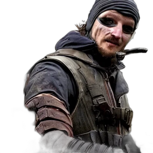 weapon, jacket, sword, staff transparent PNG cut-out