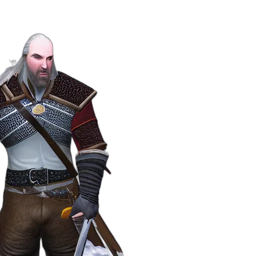 jacket, weapon, staff, sword transparent PNG cut-out