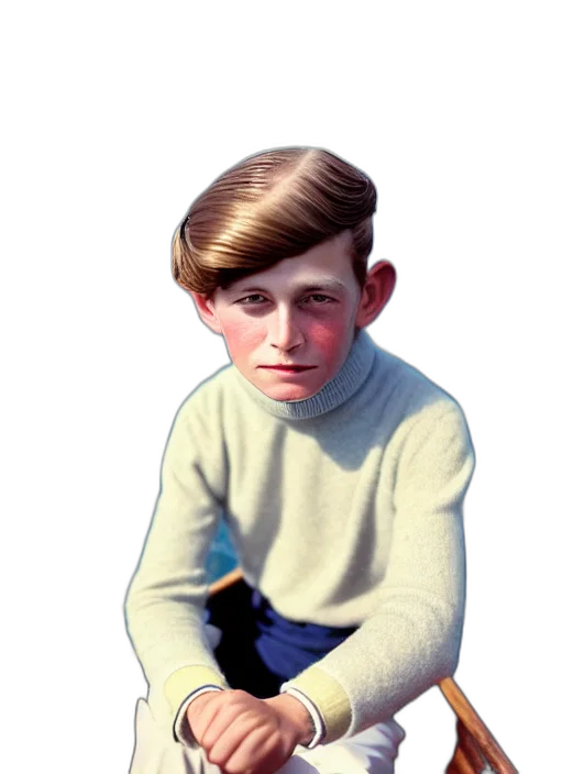 hair, face, jacket, creature transparent PNG cut-out