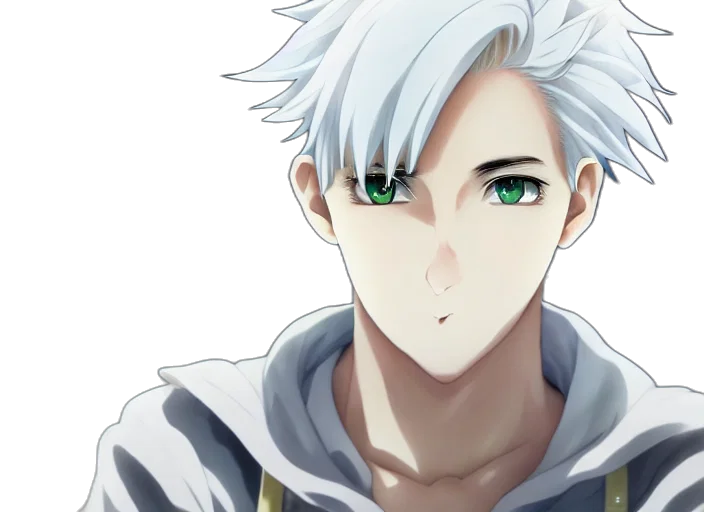 face, staff, anime, cartoon transparent PNG cut-out