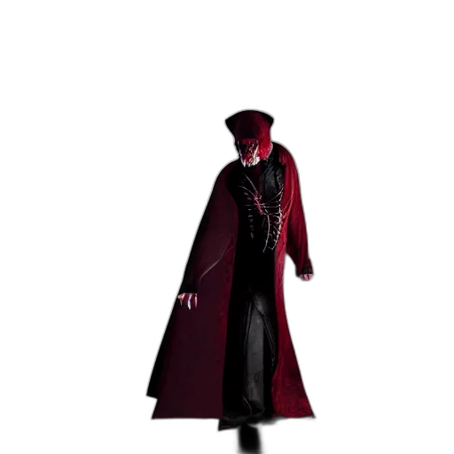 jacket, staff, hat, dress transparent PNG cut-out