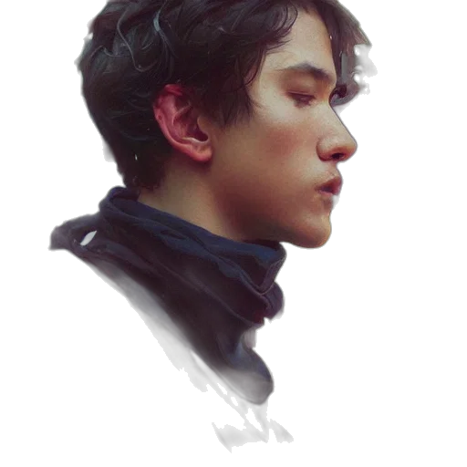 face, jacket, crown, mask transparent PNG cut-out
