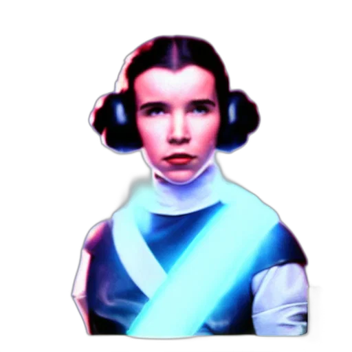 staff, face, robot, mask, pixel art, concept art, vaporwave, 3d render transparent PNG cut-out