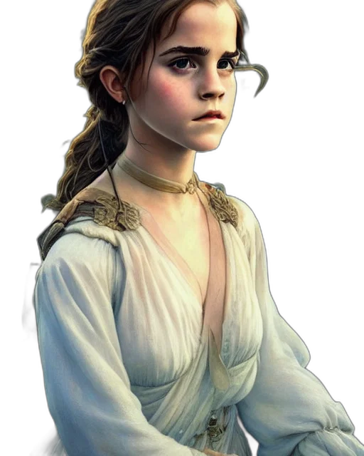 face, staff, dress, crown, fantasy art, concept art, photorealistic, pixel art transparent PNG cut-out