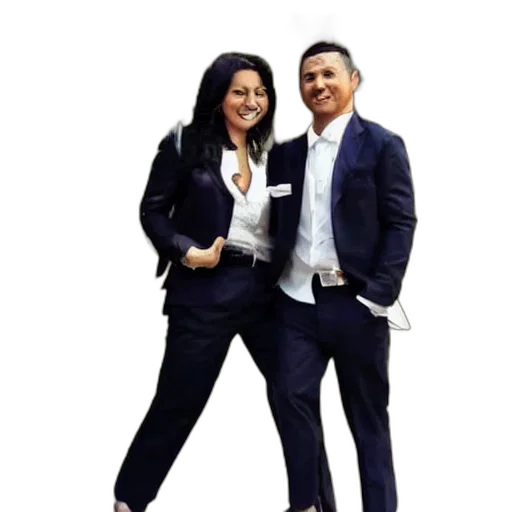 staff, jacket transparent PNG cut-out