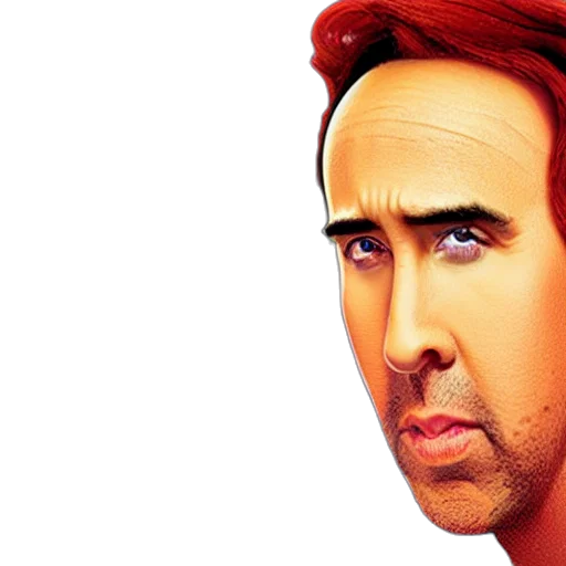 face, hair, mask, photorealistic transparent PNG cut-out
