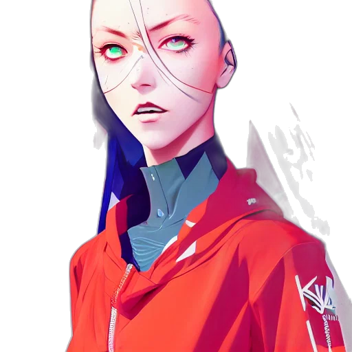 robot, jacket, face, mask transparent PNG cut-out