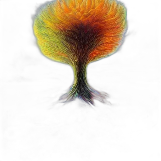 tree, hair, flower, crown transparent PNG cut-out