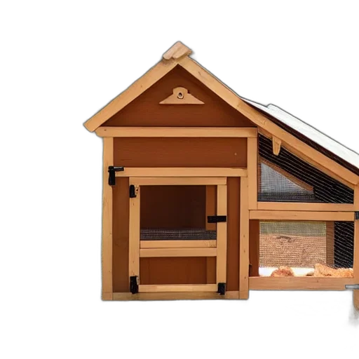 building, furniture, 3d render, chicken transparent PNG cut-out