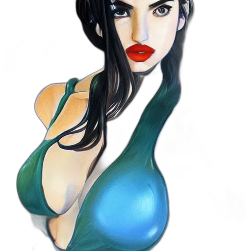 dress, jewelry, mask, fantasy art transparent PNG cut-out