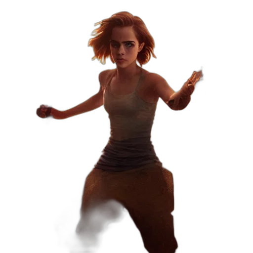 dress, creature, concept art, pixel art transparent PNG cut-out