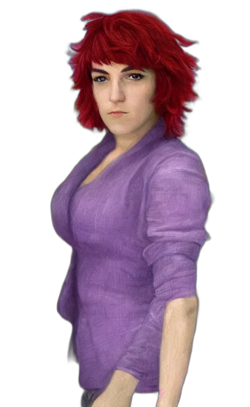 staff, dress, jacket, face, photorealistic, 3d render, concept art, fantasy art transparent PNG cut-out