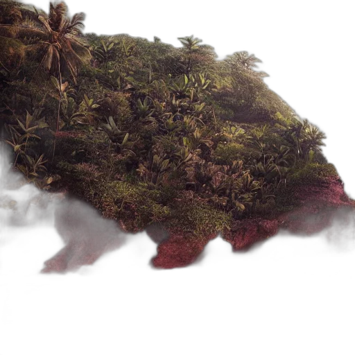 tree, hair, dragon, hat transparent PNG cut-out